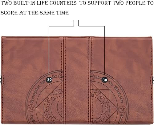 Vista 20 de Zoopin - Caja de 200 cartas para MTG, CCG, TCG, Yugioh... con dos contadores de vida integrados y dos bandejas de tarjetas más una bandeja de dados