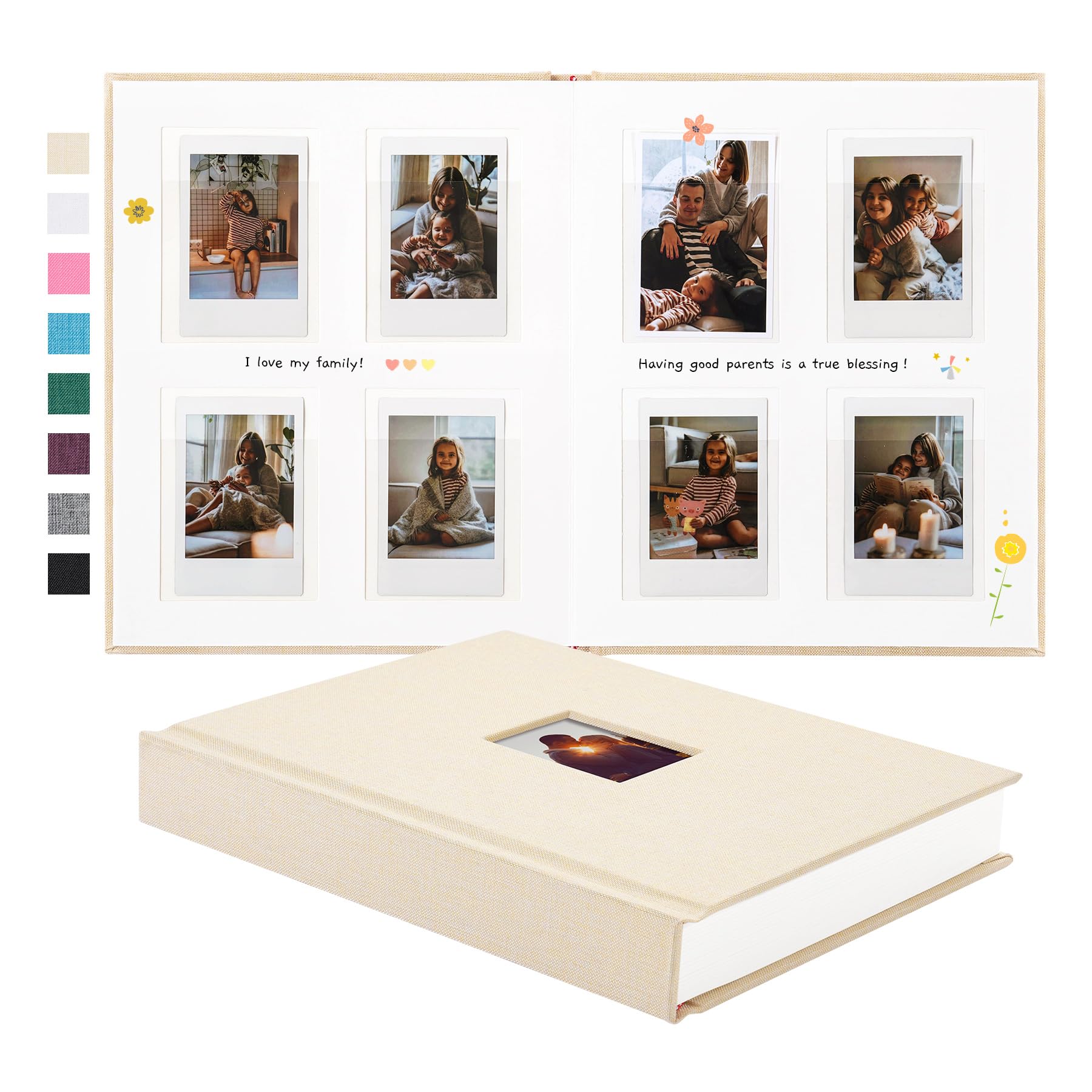 Amazon.com: Rseozr 112 Pockets Instax Mini Photo Album For 2x3