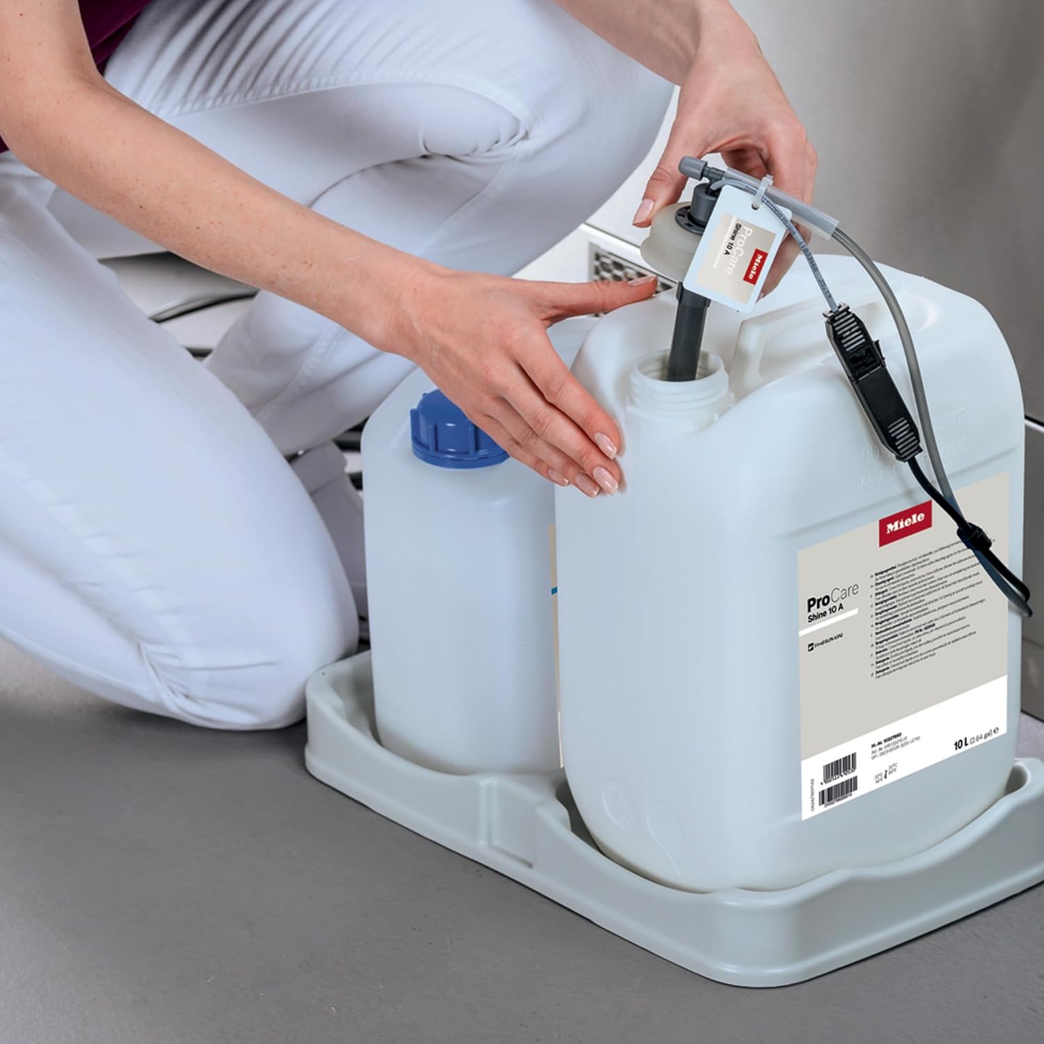 Miele ProCare Shine 10 MA, 5 L Liquid Dishwasher Detergent, Specially Developed for Miele Professional Dishwashers