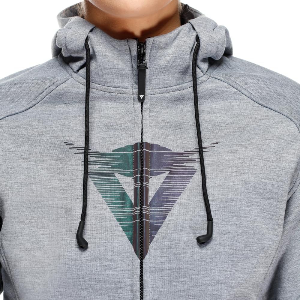 Dainese Herren Daemon-x Safety Hoodie Full Zip Wmn Kapuzensweatshirt Mit Reißverschluss, Innenfutter Aus Fleece (1er Pack)