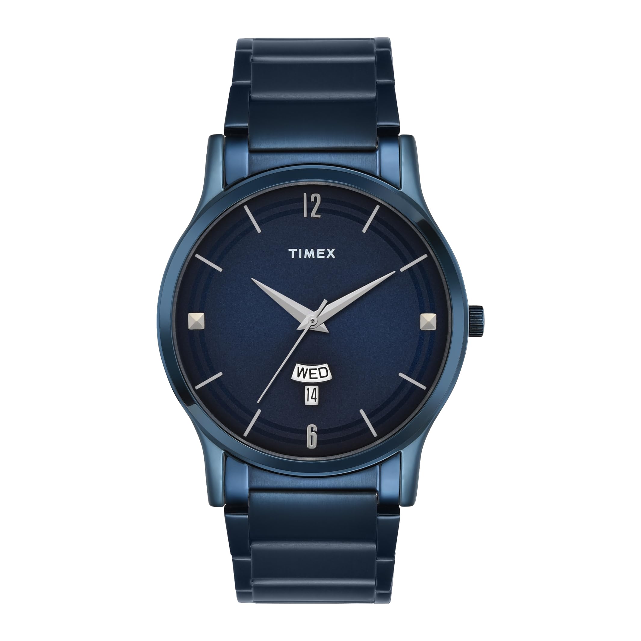 TIMEX Stainless Steel Men Blue Round Analog Dial Watch- Tw000R460, Blue Band (B0CQRPD9QH) Amazon Price History, Amazon Price Tracker