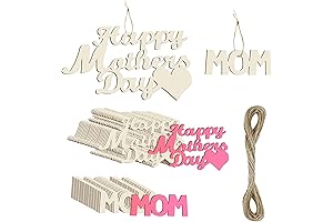 Personalized Mom Wooden Letters Decorations
