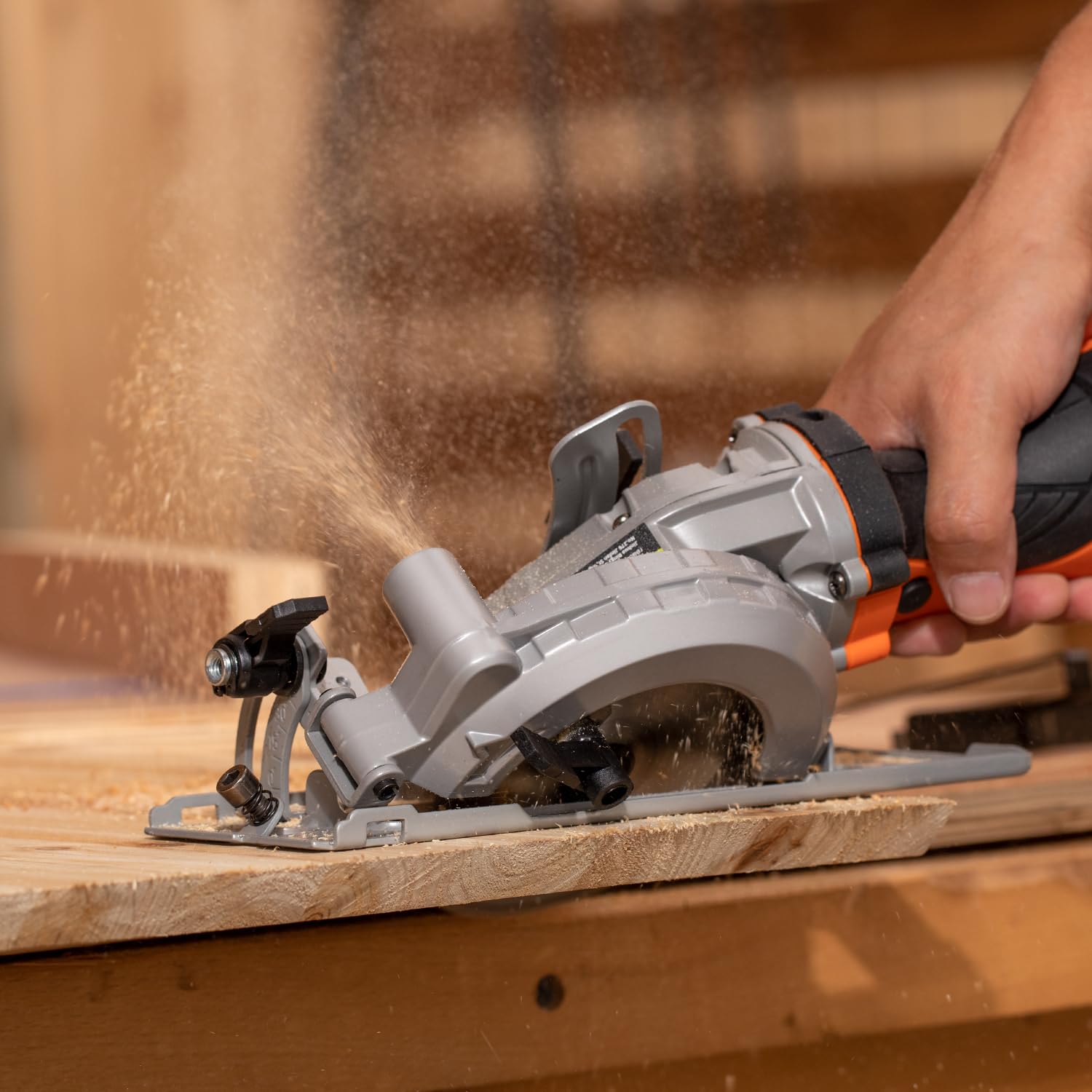 Extbtfor 5.8A Circular Saw - Powerful & Portable -9