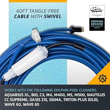 Amazon.com: Dolphin Genuine Replacement Part — Durable 60 FT