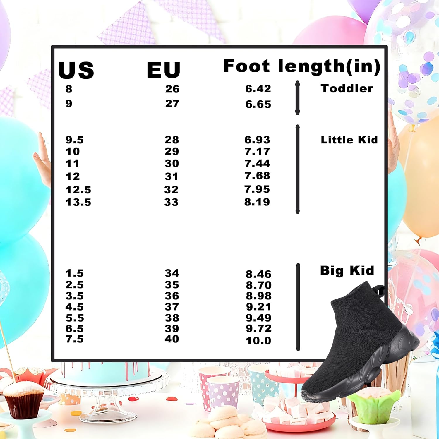 Kids Casual Sneakers Boys Knit Socks Shoes Girls Slip On Non-Slip Breathable Spring Autumn Outdoor Walking Shoes - Image 2