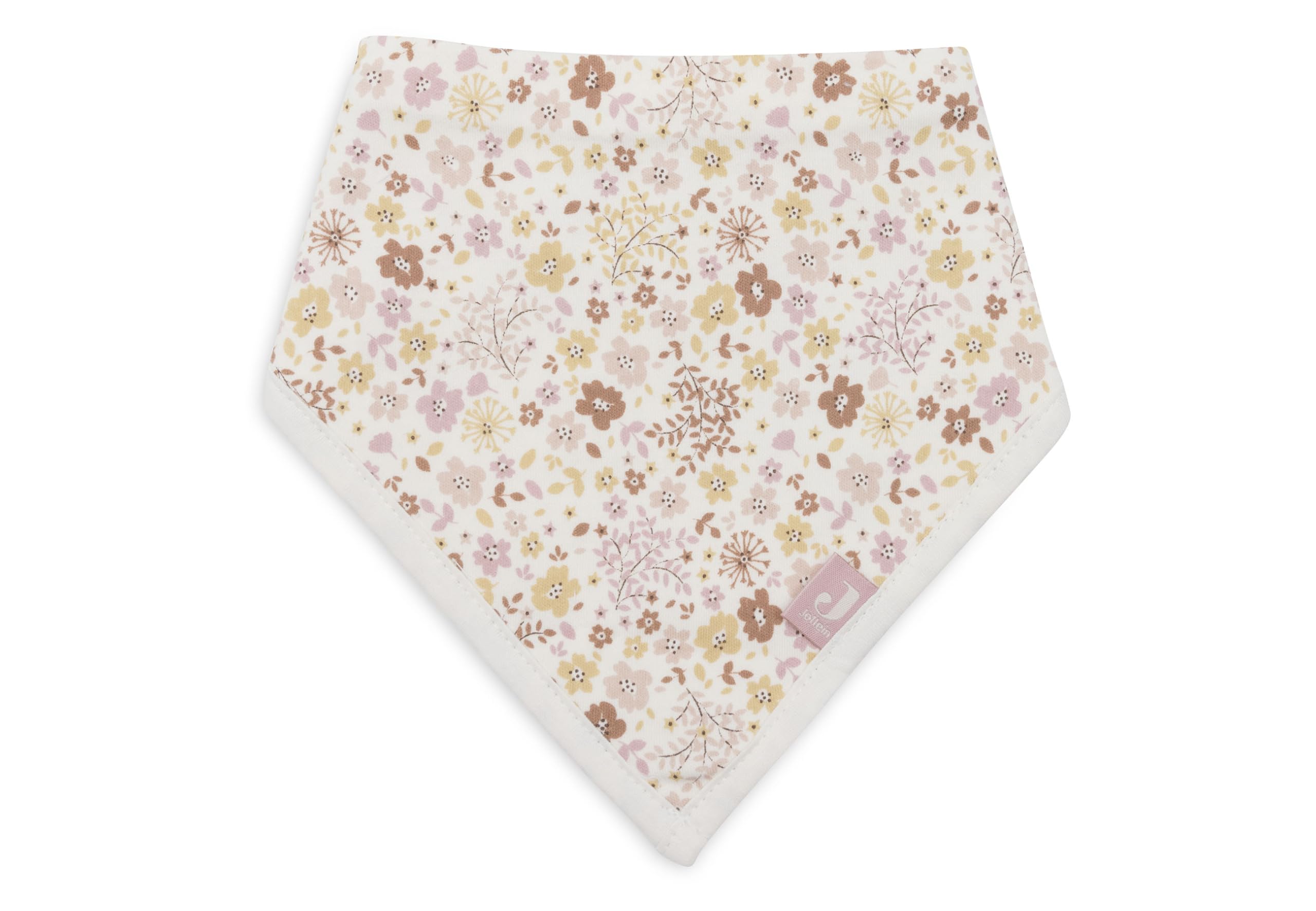 Jollein Bib Bandanas Baby - Bandana - Flower Fairies - 2-Pack - 100% Cotton - with Press Stud - Baby Bib - Bib Bandana - Image 2