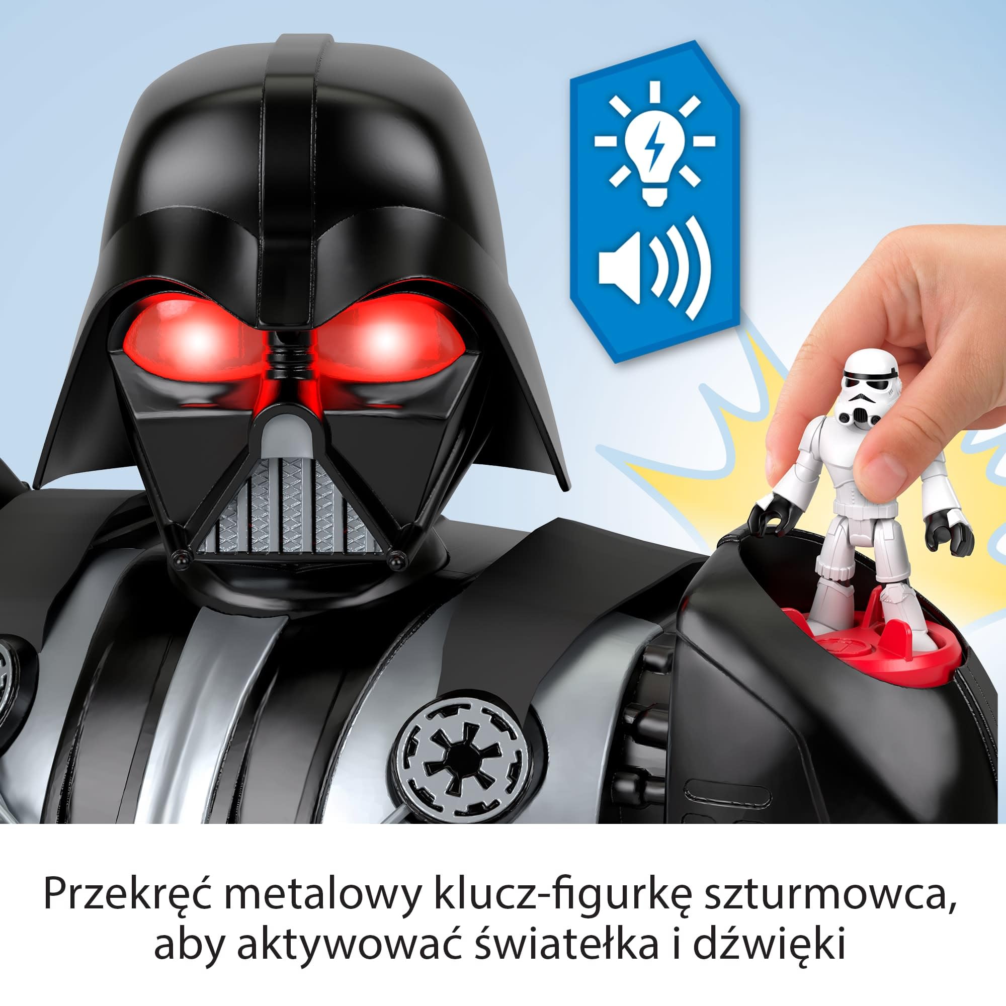 Fisher-Price Imaginext Star Wars Darth Vader-Bot Światła i