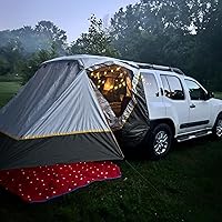 Vista 7 de Carpa Toldo para Auto SUV, UPF 50++ con Bolsa de Almacenamiento Impermeable Portátil, Resistente al Desgarro, Espacio Amplio, Buena Visión