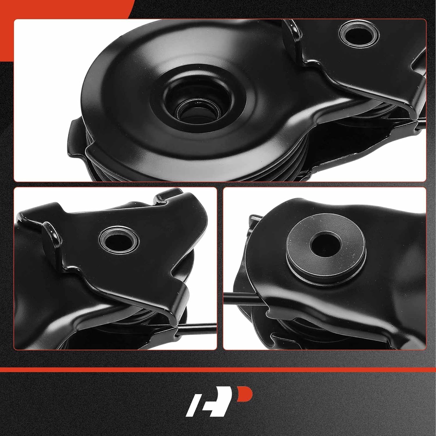 A-Premium Belt Tensioner Assembly with Pulley Compatible with Ford Escape 2001-2004, Taurus 2001-2004, Sable 2001, Contour 1995-2000, Mystique & Mazda Tribute, MPV & Mercury Cougar, Sable, Mystique