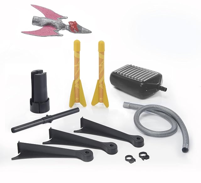 Foto 4 de 8 de WOW! STUFF Pteranodon Jump Rocket Launcher Pterandodon Jurassic World Outdoor Garden Kids