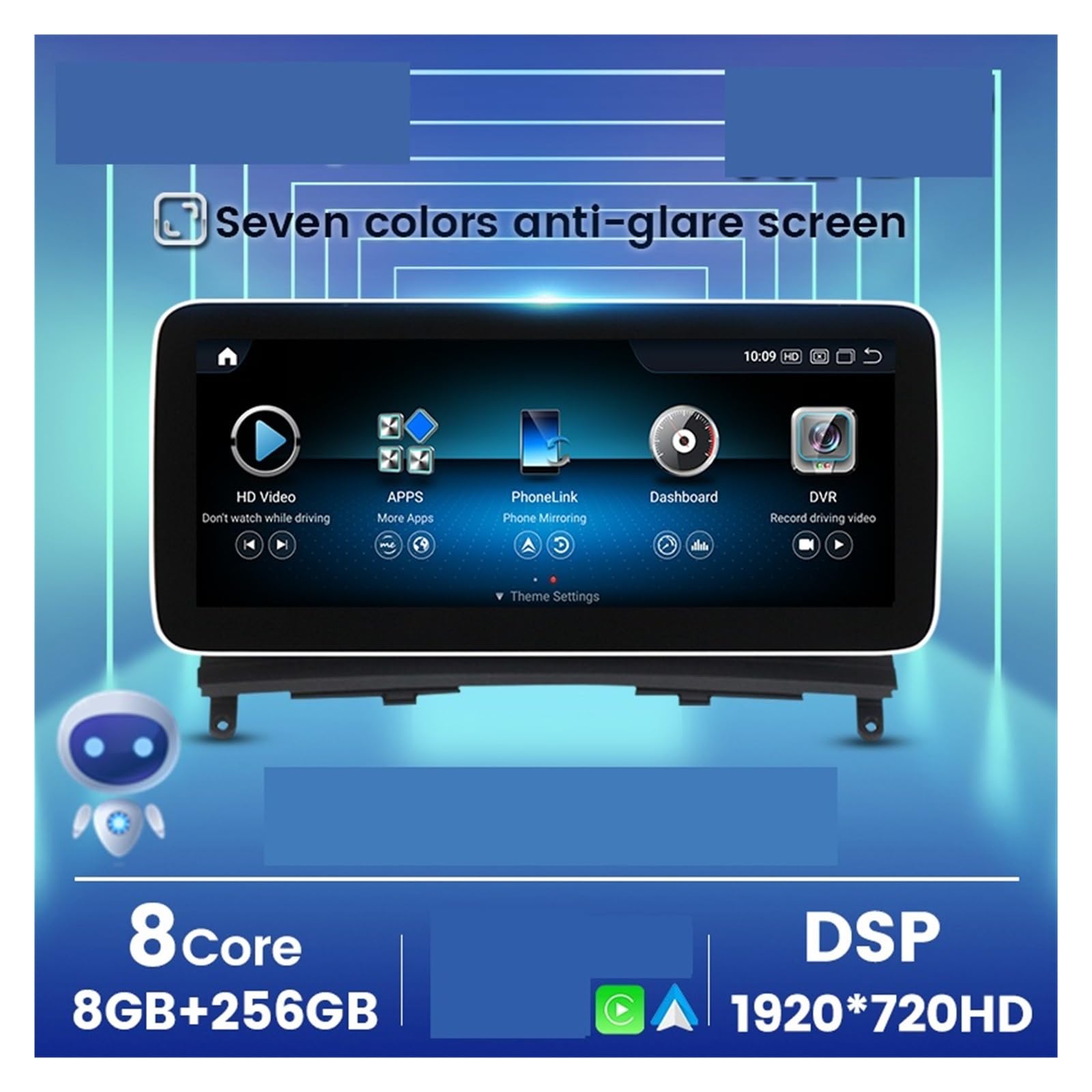 Lettore Multimediale Di Navigazione GPS For Autoradio Chiaro E Responsive(10.25 8 256G NTG4.0)