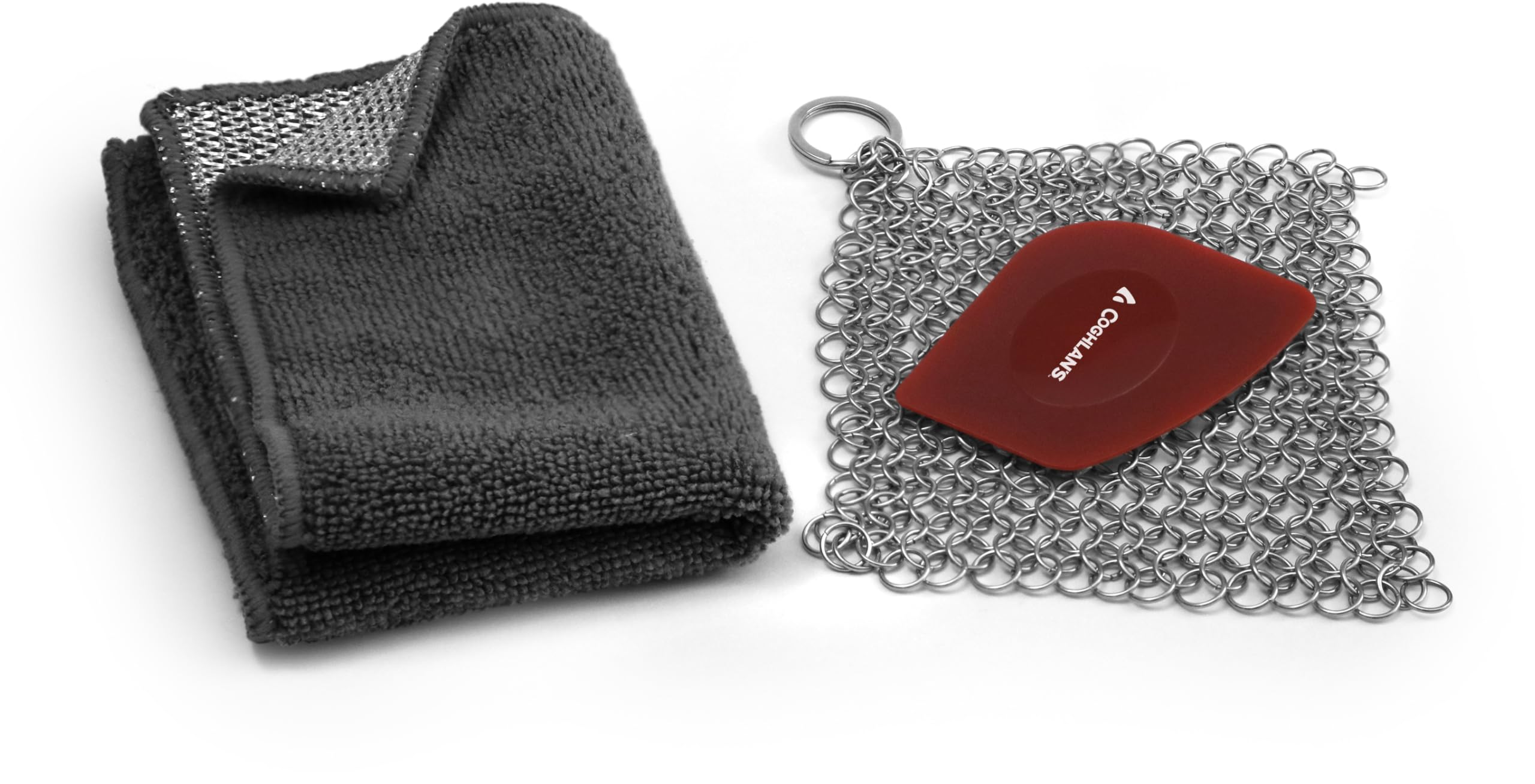 Coghlan's Cast Iron Cleaning Kit – 3-Piece Set