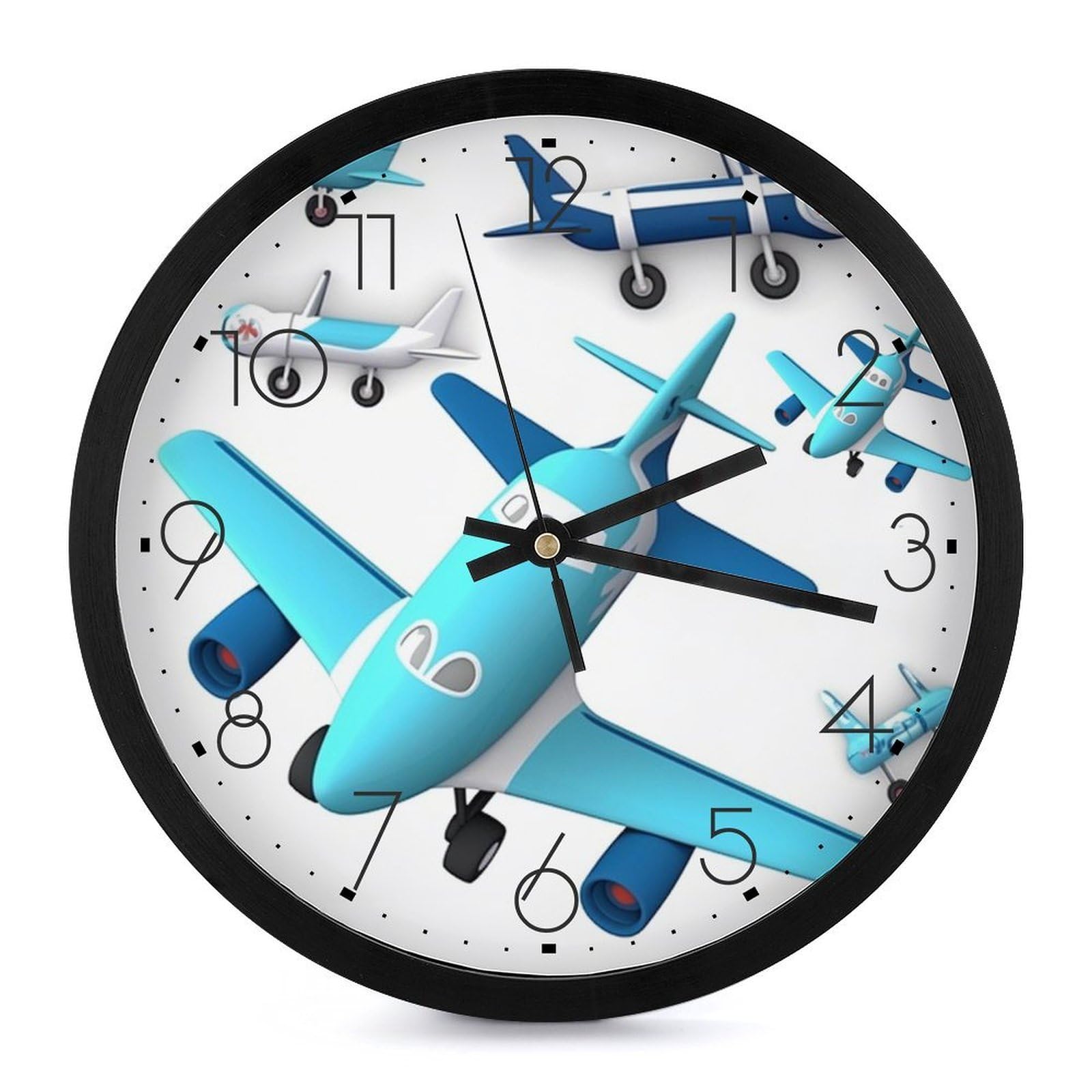 Horloge murale numérique moderne pour cuisine et salle de classe