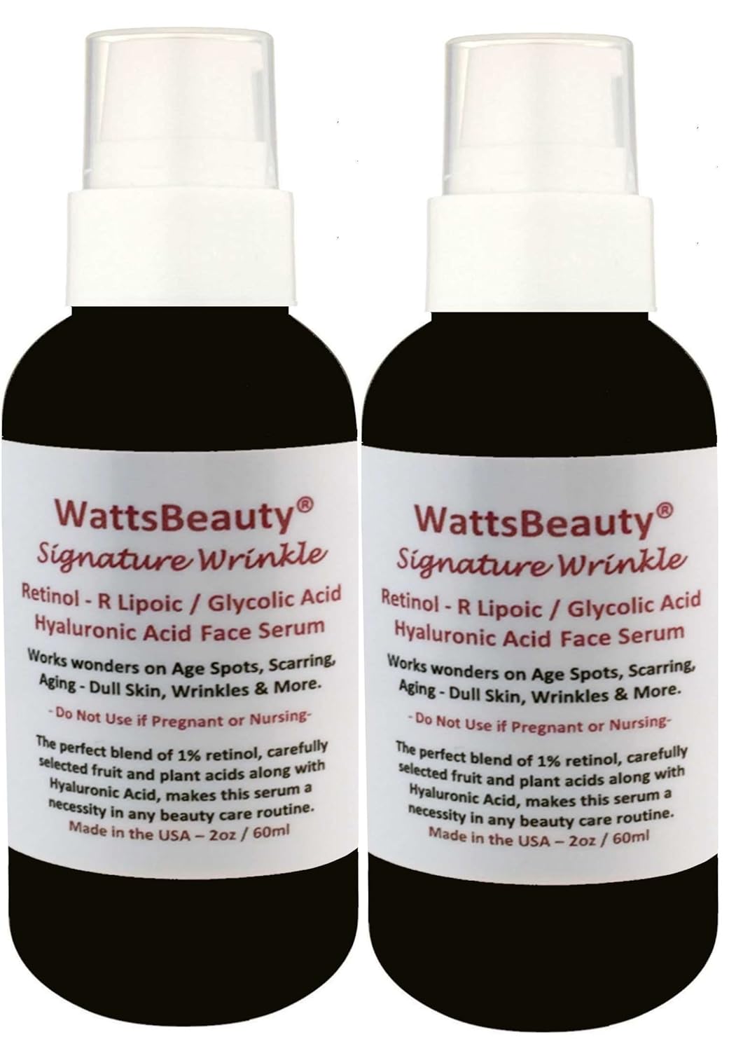 Signature Wrinkle Retinol - Hyaluronic Acid - Glycolic Acid Gel (4 ounce)