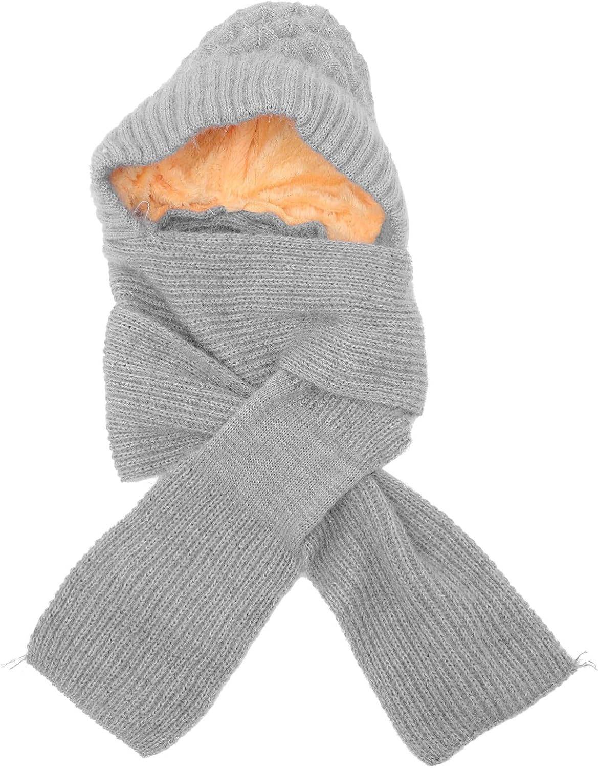 BESPORTBLE Hooded Scarf Winter Warm Hoodie Hat with Scarf Windproof Thermal Hood Neck Warmer Hat Winter Hat for Women Girl