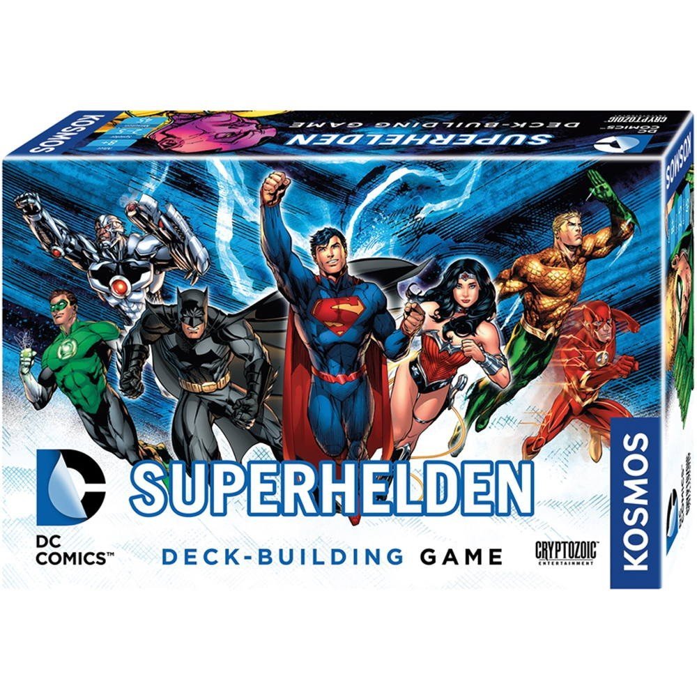 KOSMOS Spiele 692582 - DC Superhelden, Kartenspiel, farblos