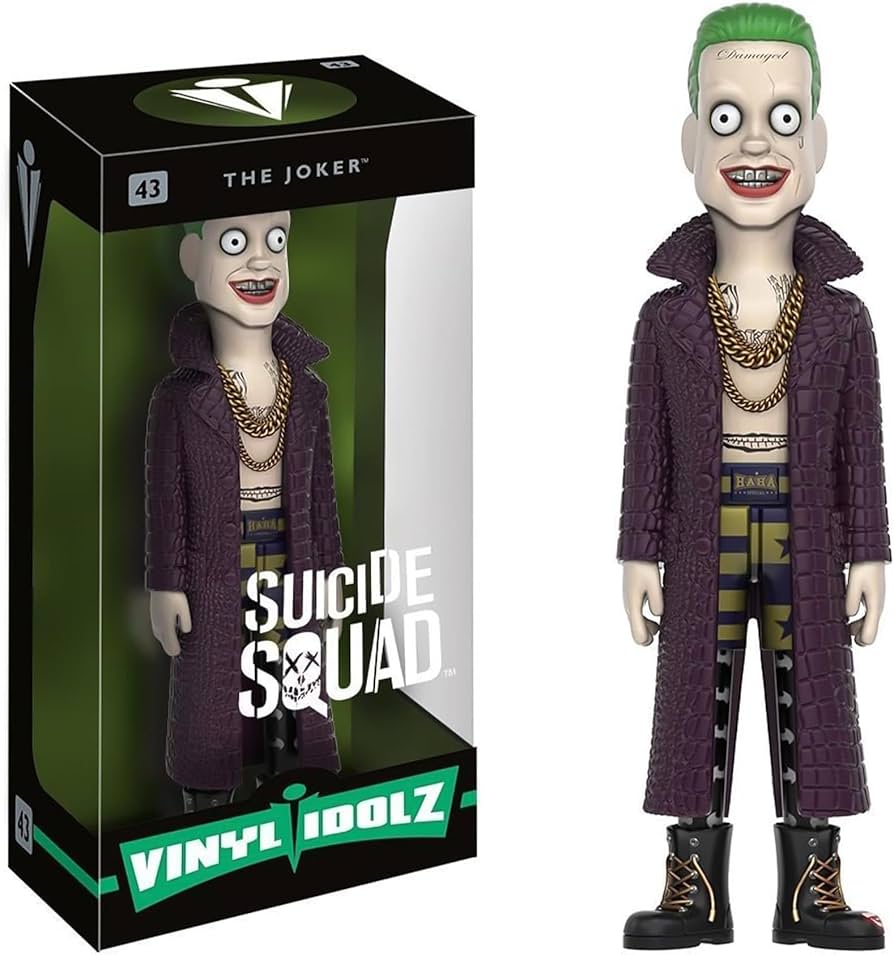 Amazon.com: Funko Vinyl Idolz: Suicide Squad - Joker Action Figure