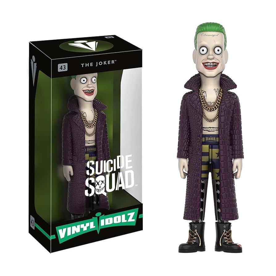 Amazon.com: Funko Vinyl Idolz: Suicide Squad - Joker Action