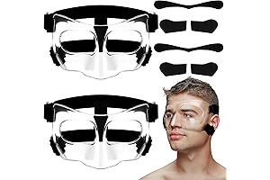 2 Piece Wrestling Face Guard and Nose Protector
