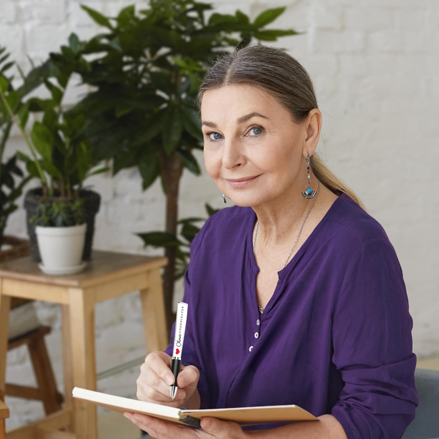 Chaos Coordinator Ballpoint Pen - Coworker, Boss, and Thank You Gift for Women & Men - Boss Lady Gift (25pk-No Case)