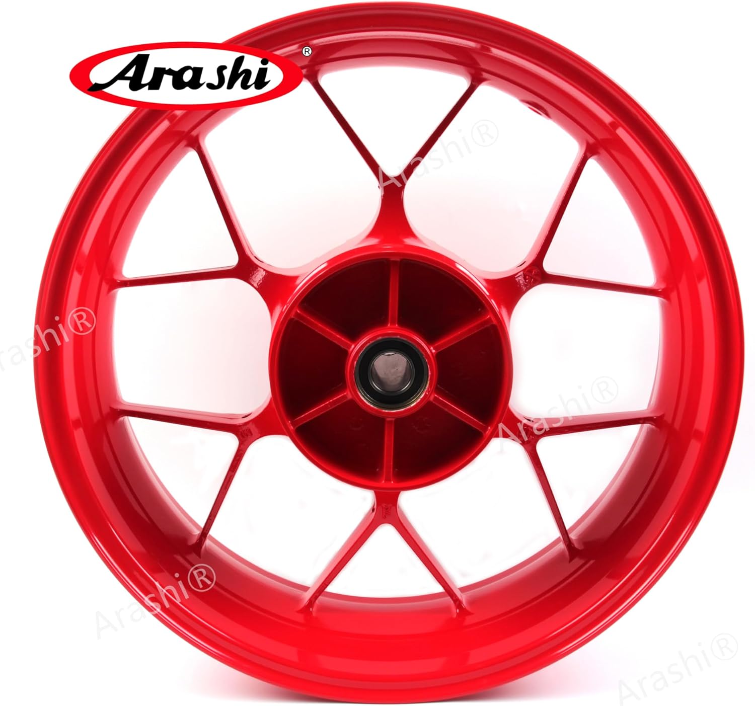 Arashi Rear Wheel Rim for Honda CBR1000RR 2008-2016, Motorcycle Replacement Accessories Parts Red