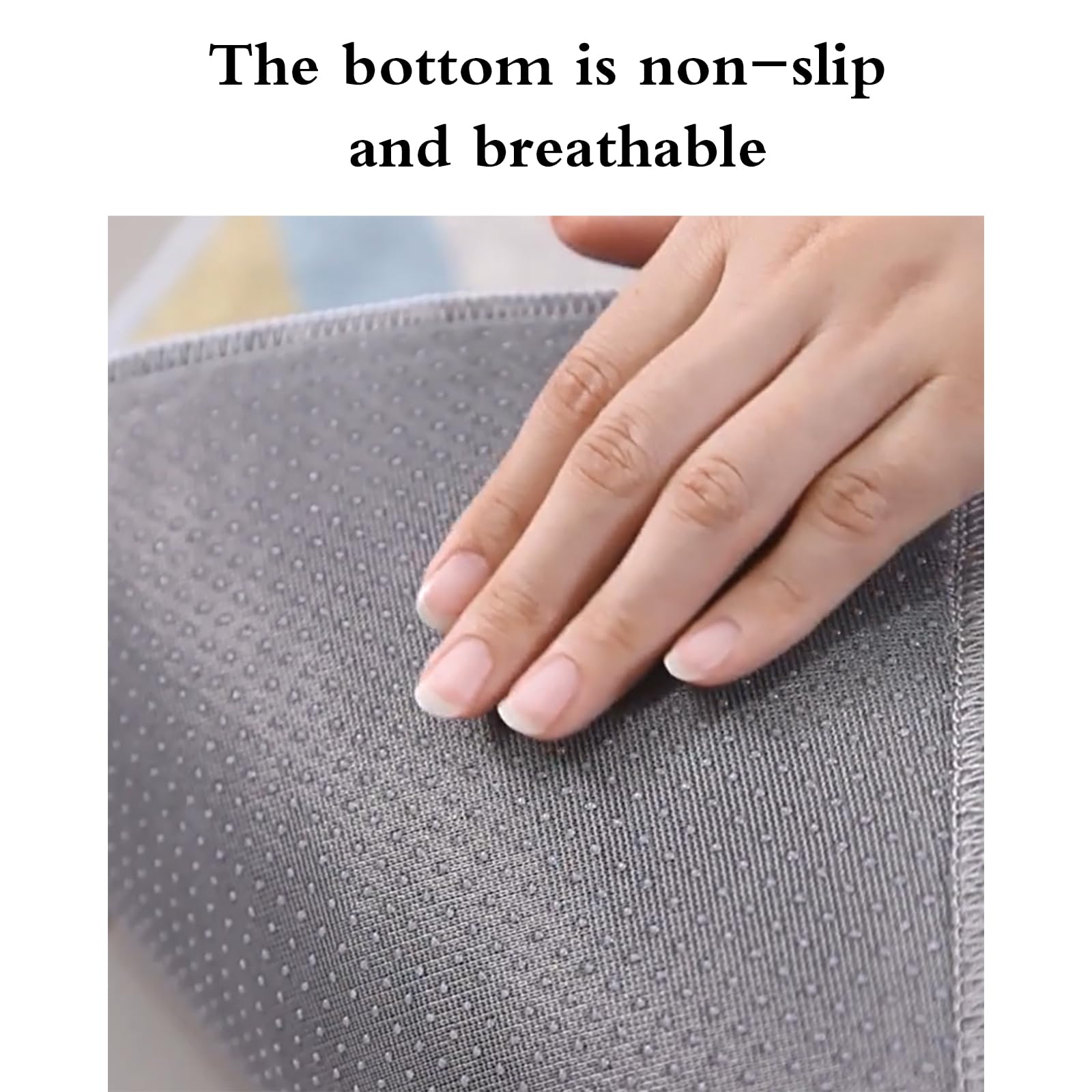 Tapis de couloir antidérapant, lavable en machine, anti-salissures, protection du sol, n'obstrue pas les portes, design durable