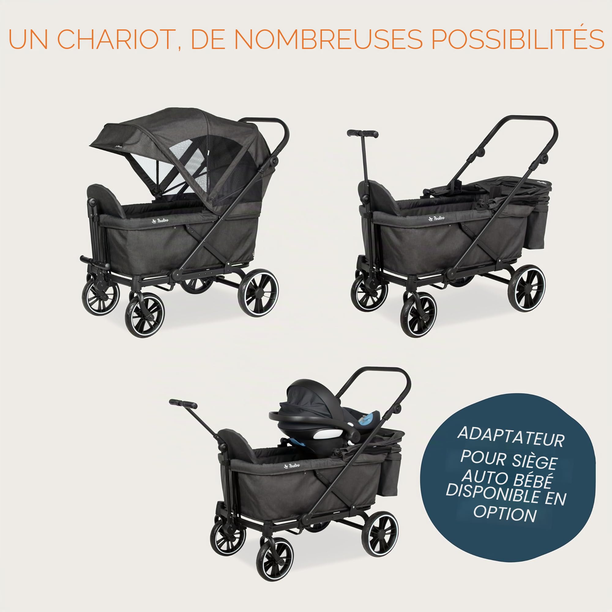 Chariot Pliant « Cruiser »