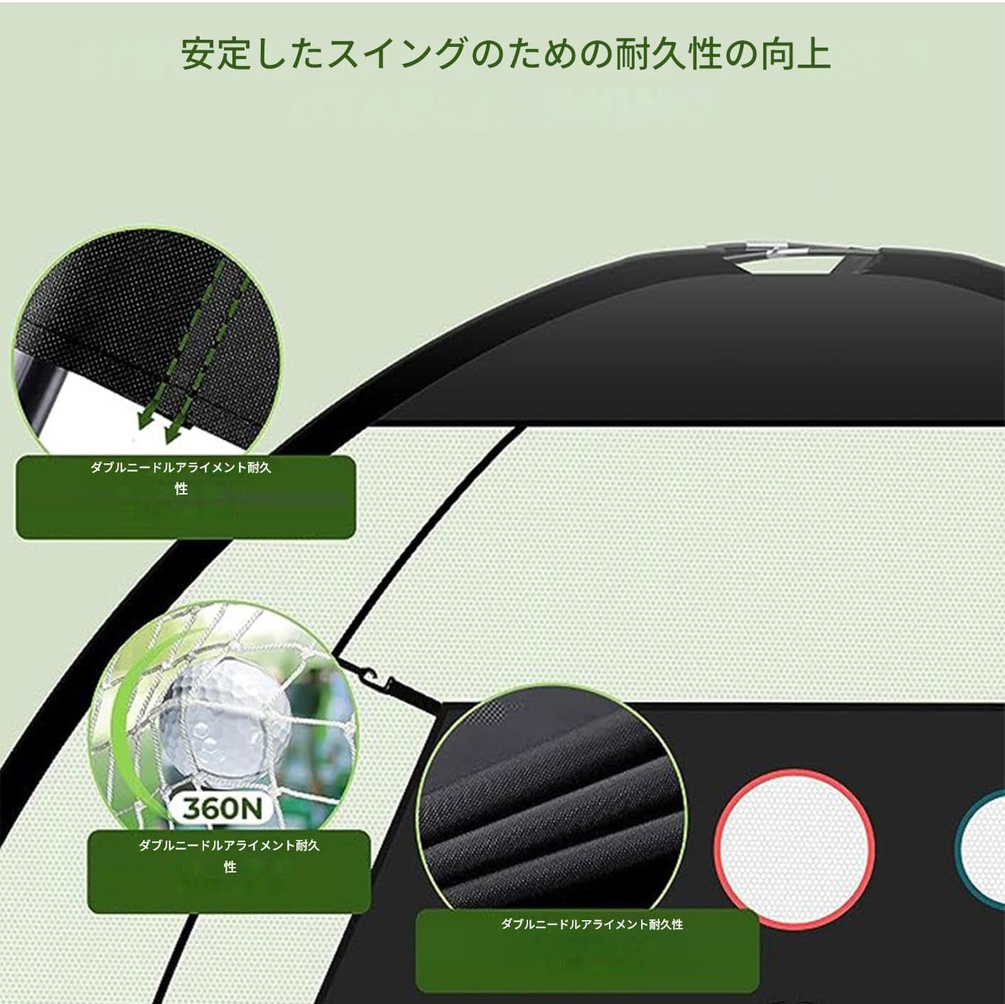 ゴルフネット ゴルフ練習ネット 練習用 スイングネット ターゲット付き 楽天市場】【200円クーポン配布中 送料無料】 ゴルフネット