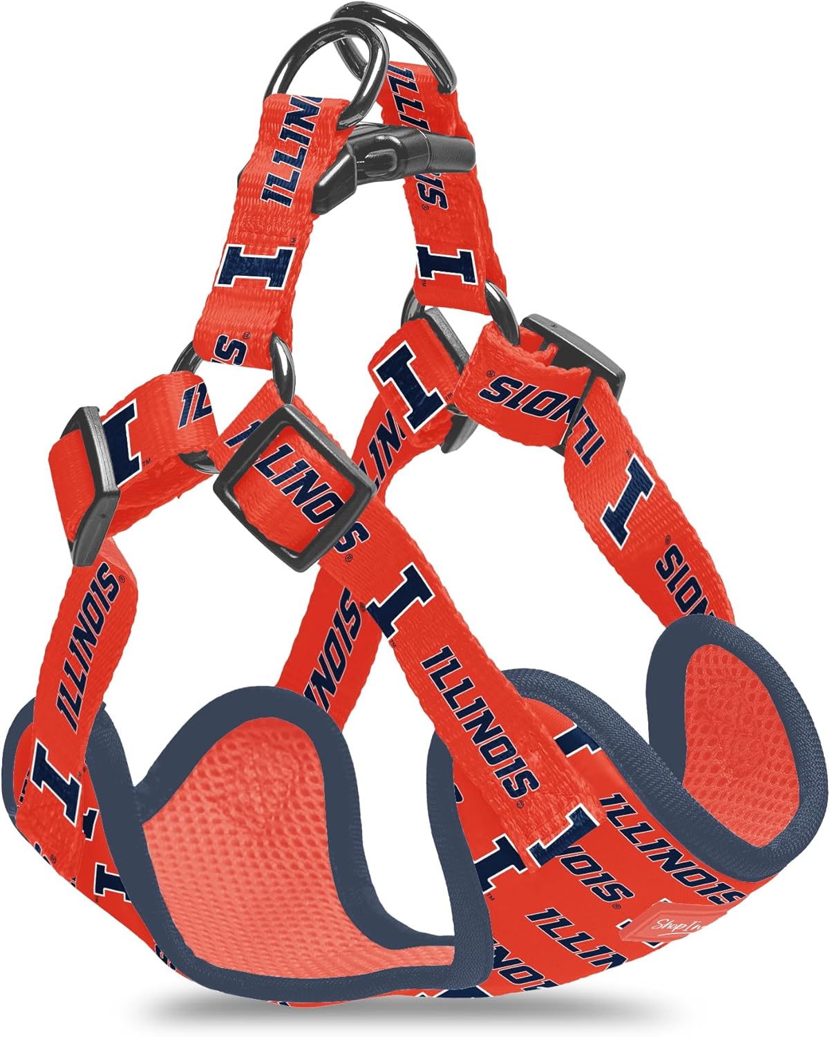 Auburn Tigers Officially Licensed Dog Step-in Harness - Adjustable, Comfortable, Sturdy and Long Lasting - Great Gift Idea! (Medium)