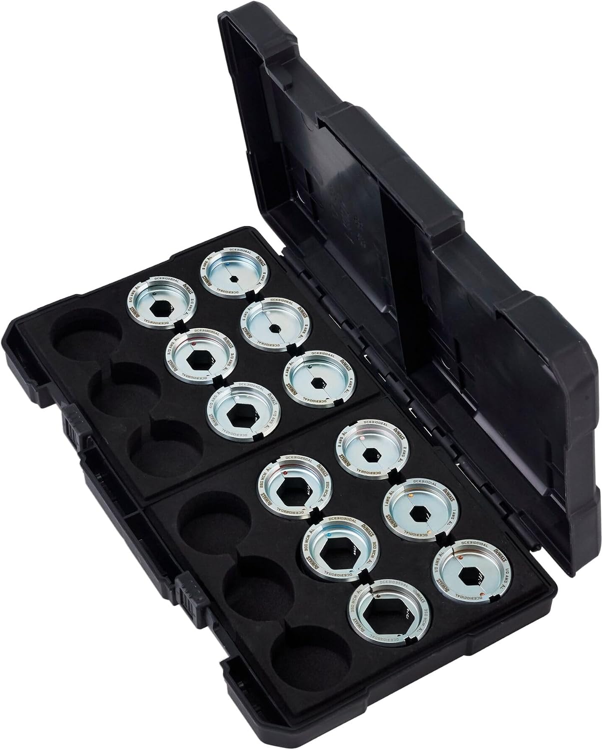 DEWALT U-Type Aluminum Die Kit with #8-350 MCM, For Crimping Tool, Electrical Wire and Cable (DCE3100AK)