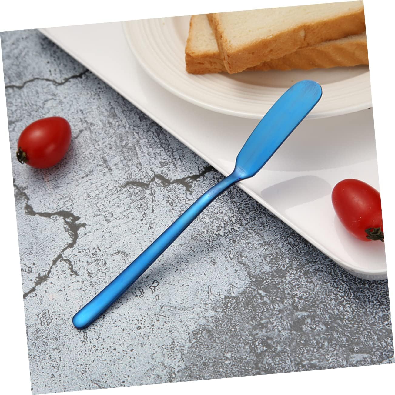 6Pcs Stainless Steel Cream Piping Knife and Butter Spreader Set