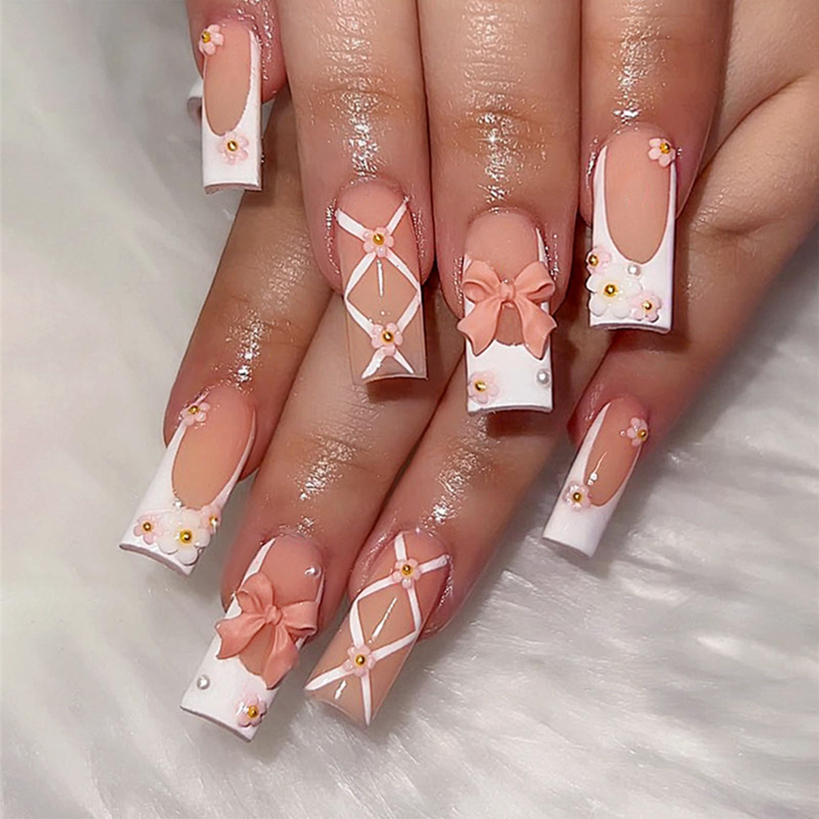 Halloween Bat Press on Nails for DIY Manicure Glossy Purple French Tips 24Pcs Acrylic Medium Almond False Nails Gel Glue on Nails Evil Bats Fake Nails Stick on Nails for Women Girls French Tips Design: Design 13