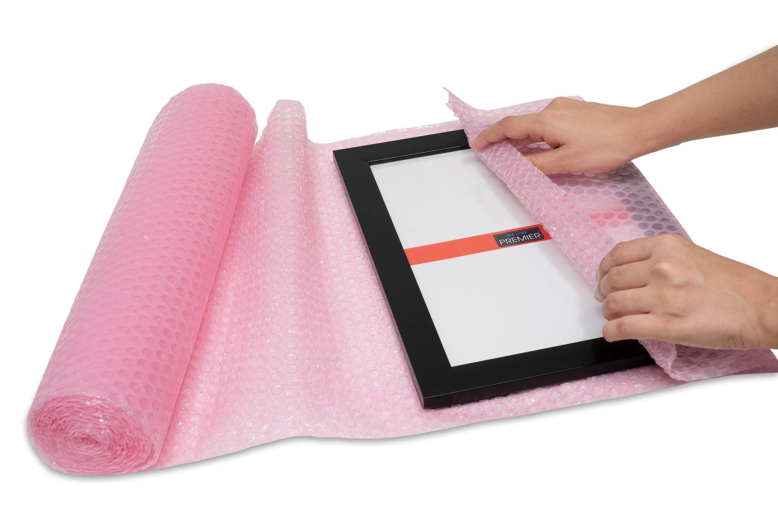 IRE * TEX Premier Air Bubble Rolls, Wraps for packing fragile products with good thickness ads more protection from damage of the item it contains dust free, reusable non-toxic 3.5M Bubble rolls Of Pink Colour (Pack of 4) (B097GYXHGJ) Amazon Price History, Amazon Price Tracker