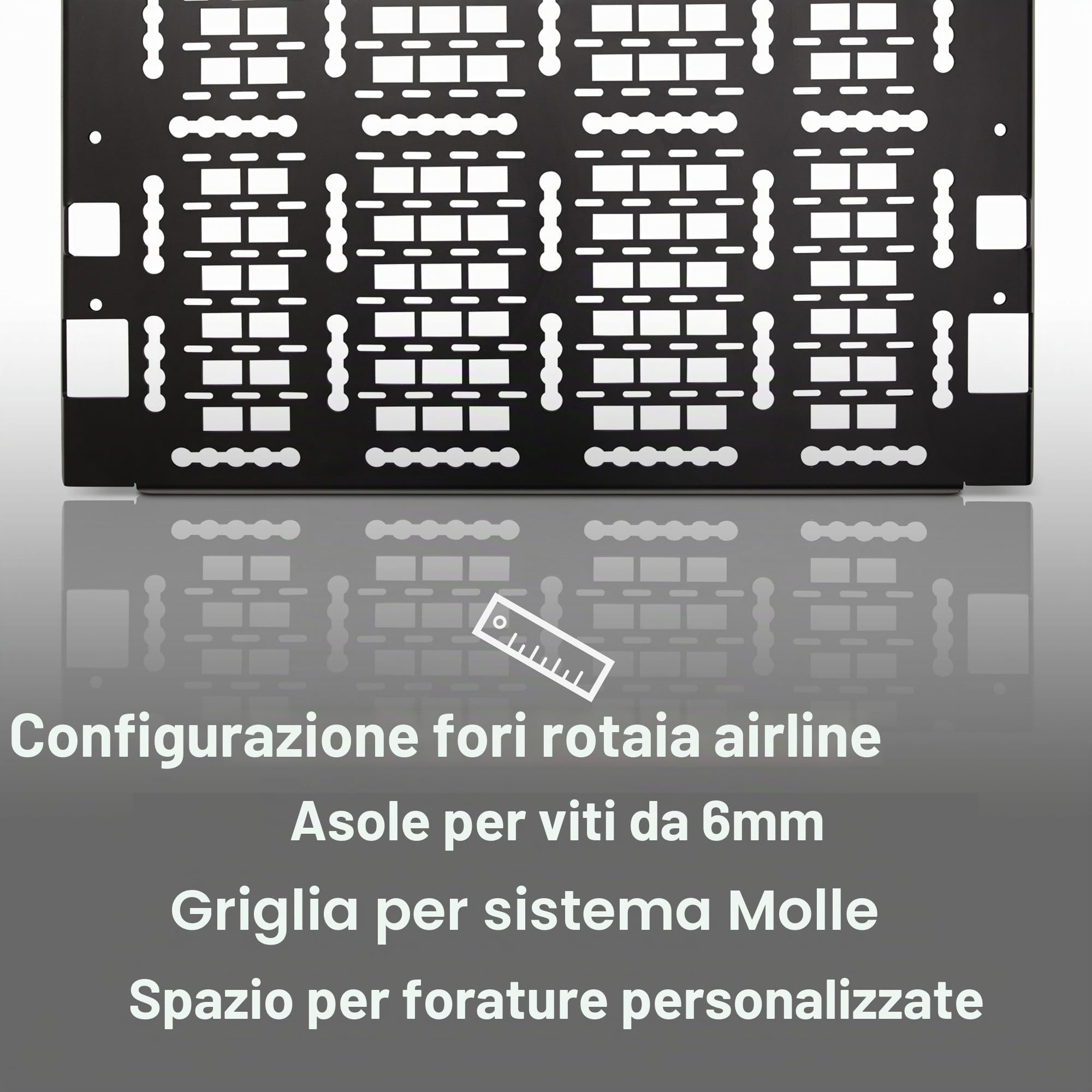 Panca Molle per VW T6.1, Porta bici e portapacchi per VW T6, accessori da offroad – compatibile con il portapacchi posteriore originale VW T6 per attrezzatura da campeggio e outdoor
