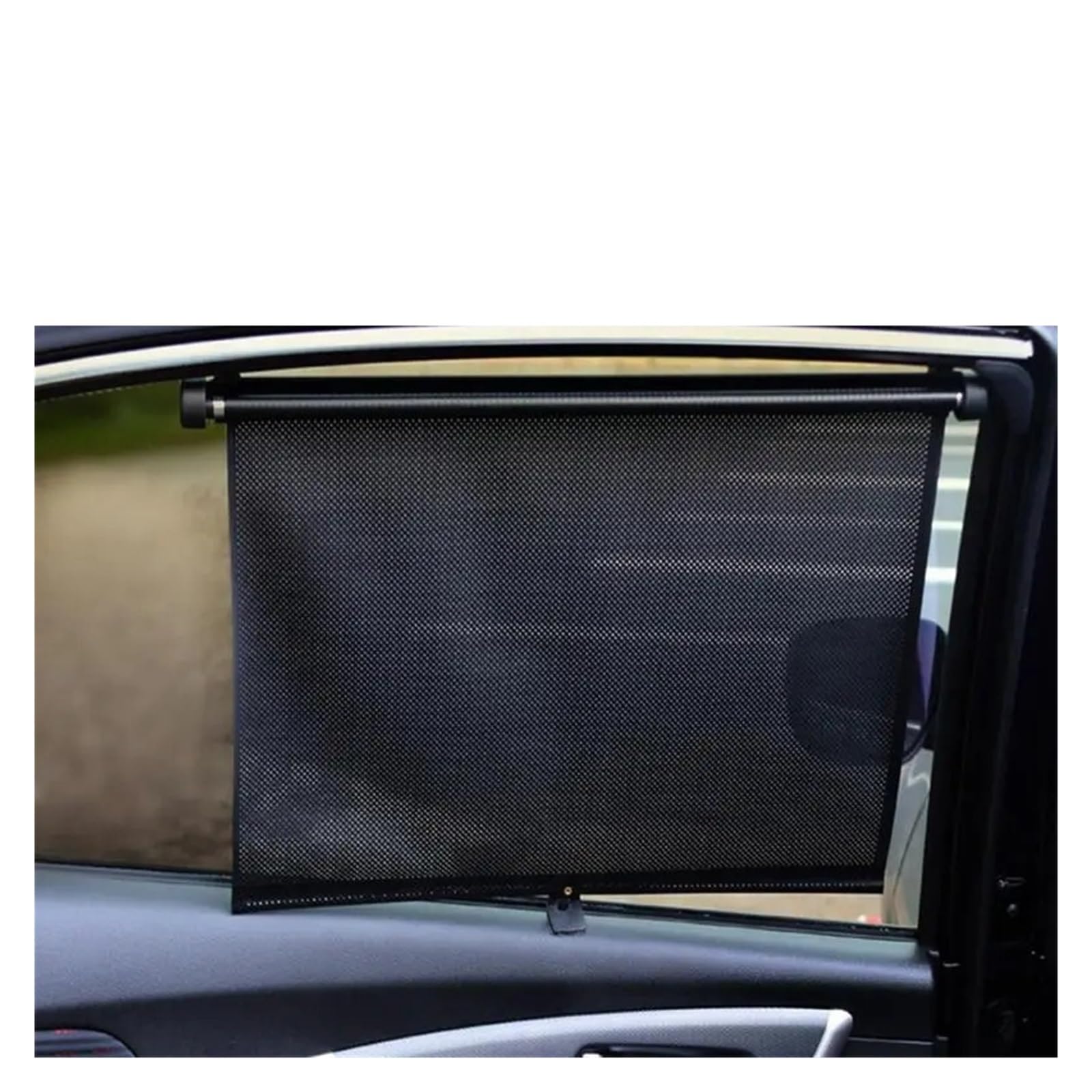 Coche Parasol Lateral Parasol Lateral para Coche, Bloques Protectores de Rodillos retráctiles automáticos, Accesorios universales para Ventanas, 2 uds