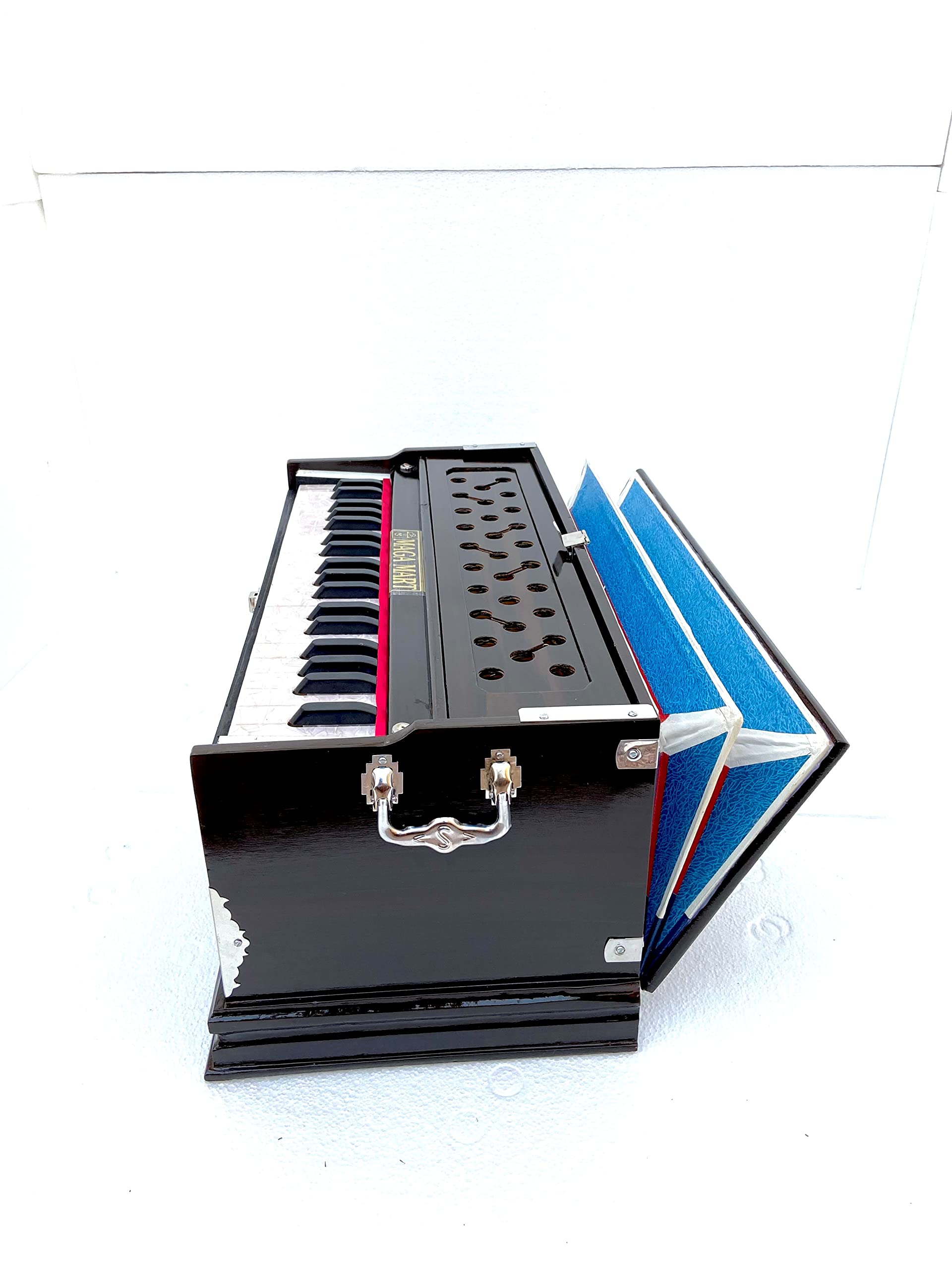 BEST BROTHER harmonium bass+male two reeds, finish lacquer, 7 stopper (5 stops 2 drones) B.B-image-24