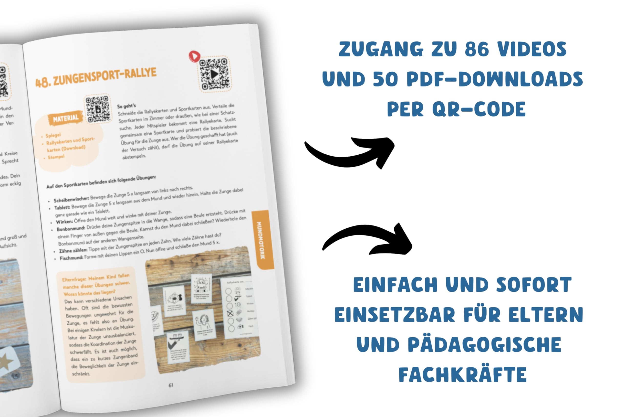 Spielen, Sprechen, Spaß haben! Das interaktive Spielebuch zur Sprachförderung: Über 100 Sprachspiele und Fördertipps für Kinder ab 2 Jahren bis zur ... einer Logopädin (Starke Sprache)