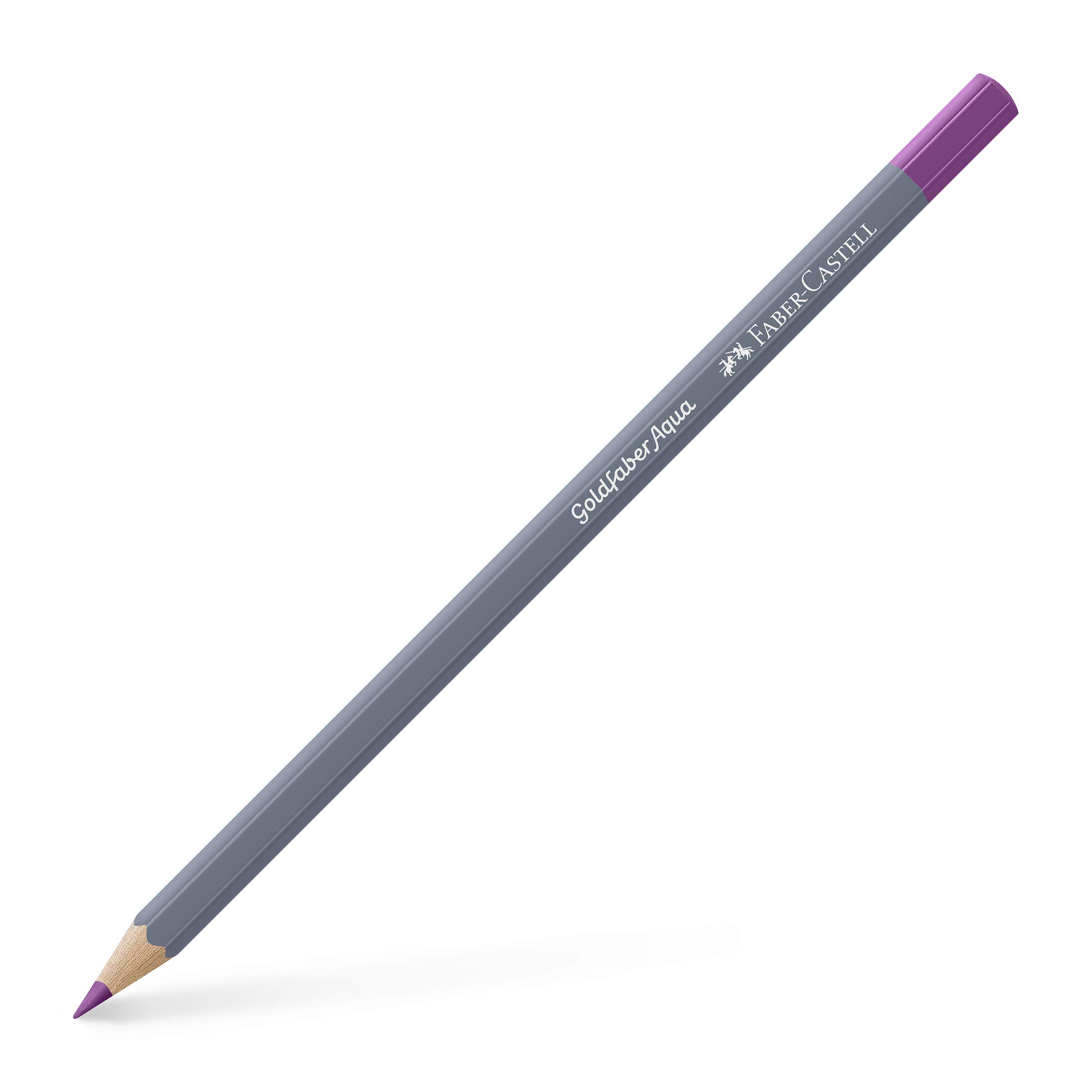 Faber-Castell Creative Studio Goldfaber Aqua Watercolour Pencil, Crimson (134) Single Pencil, for Art, Craft, Drawing, Sketching, Home, School, University, Colouring