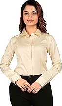 GRADO Women’s Premium Giza Cotton Shirt – 100% Pure Cotton, Soft & Breathable with Elegant Jacquard Pattern | Comfortable, Durable & Stylish Daily/Formal Wear