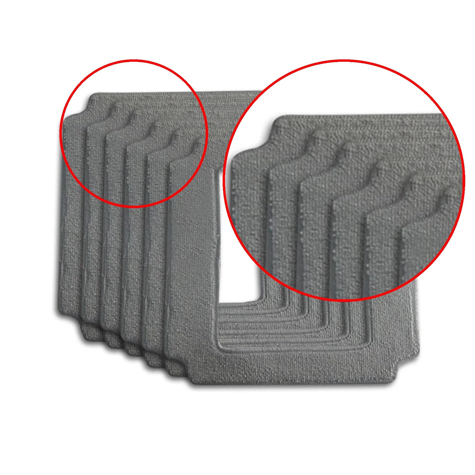 Fensterreinigung Roboter Ersatz Pads Faser Wischen Tuche | Kompatibel Mit Liectroux 6pcs / Packung YW509 Glastücher
