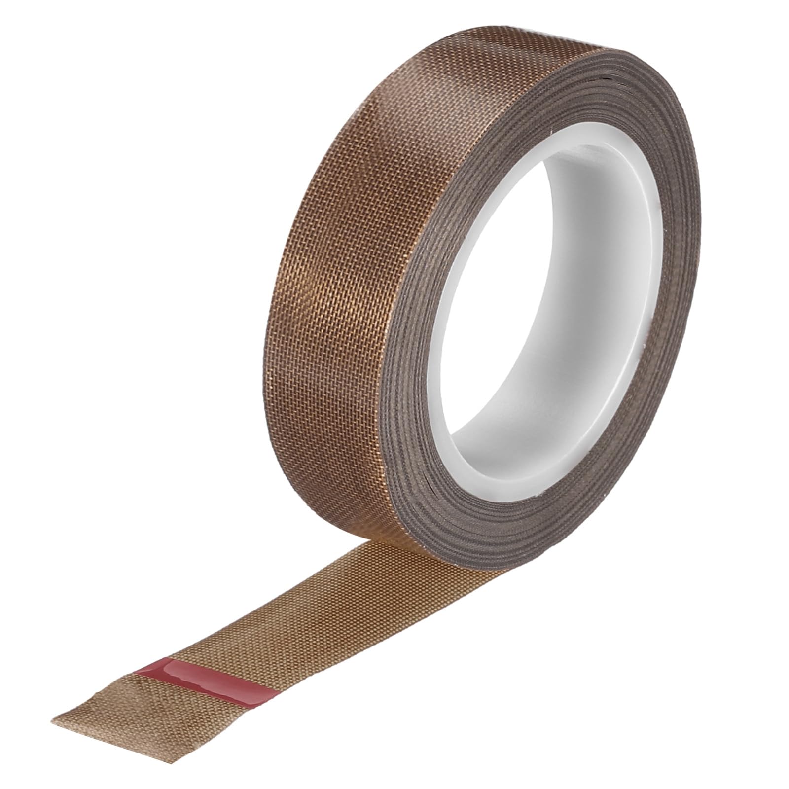 sourcing map 9m/30 Feet,19mm/0.7 Inch PTFE Tape,PTFE Fabric Tape,Adhesive PTFE Film Tape for Vacuum Sealer Machine,Hand Sealers High Temperature