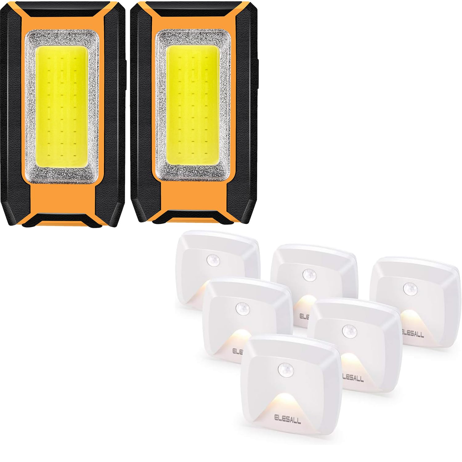 innofox2Pack Work Lights & 6Pack Motion Step Light