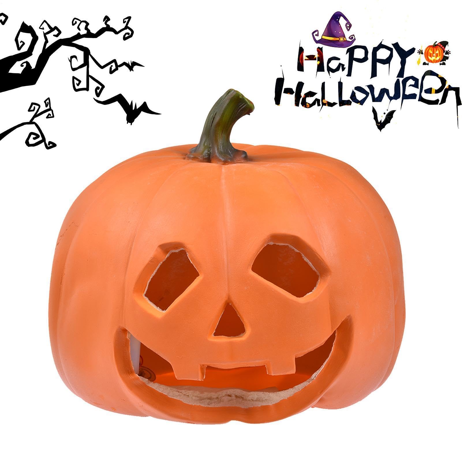 Decorativa Luminosa Oggetto Decorativo Luminoso Da Esposizione Su Tavolo | Luce a forma di con faccia Halloween Ideale Per Appartamento, Fattoria, Casa Infestata, Soggiorno, Ingresso E Feste A Tem
