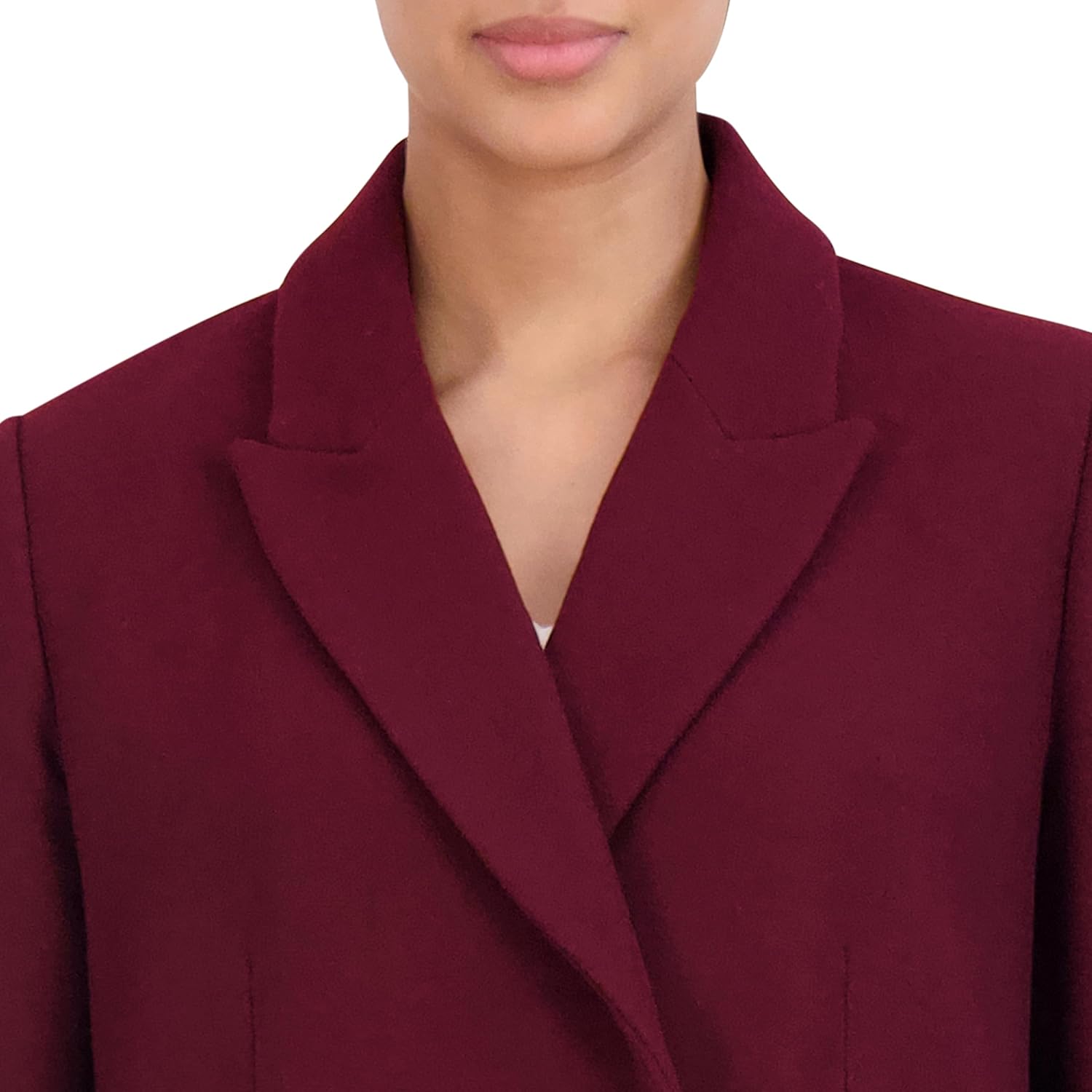 Cole Haan Women's Asymmetrical Lapel Coat - Image 4