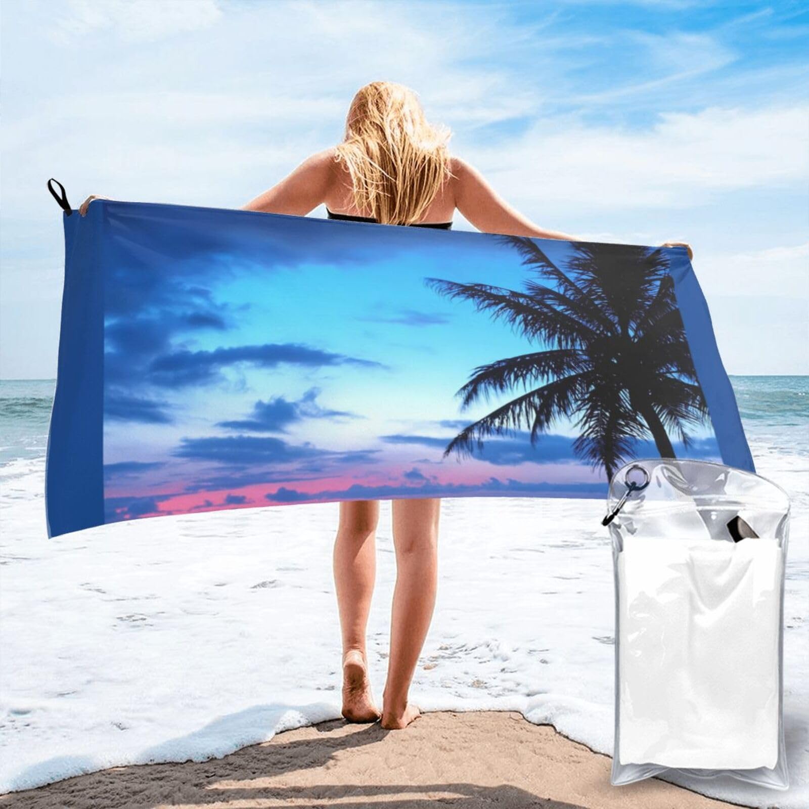 Amazon｜ハワイアン ハワイ 海 タオル フェイス バス ふわふわ