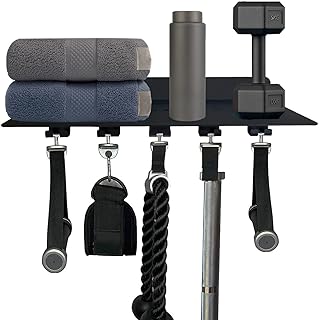 VOHYOV Fit for Tonal Accessory Floating Shelves Black Tonal Accessory Shelf Organize Tonal Home Gym Accessories Wall T Lock Shelf Workout Equipment Storage Rack Tonal Shelf