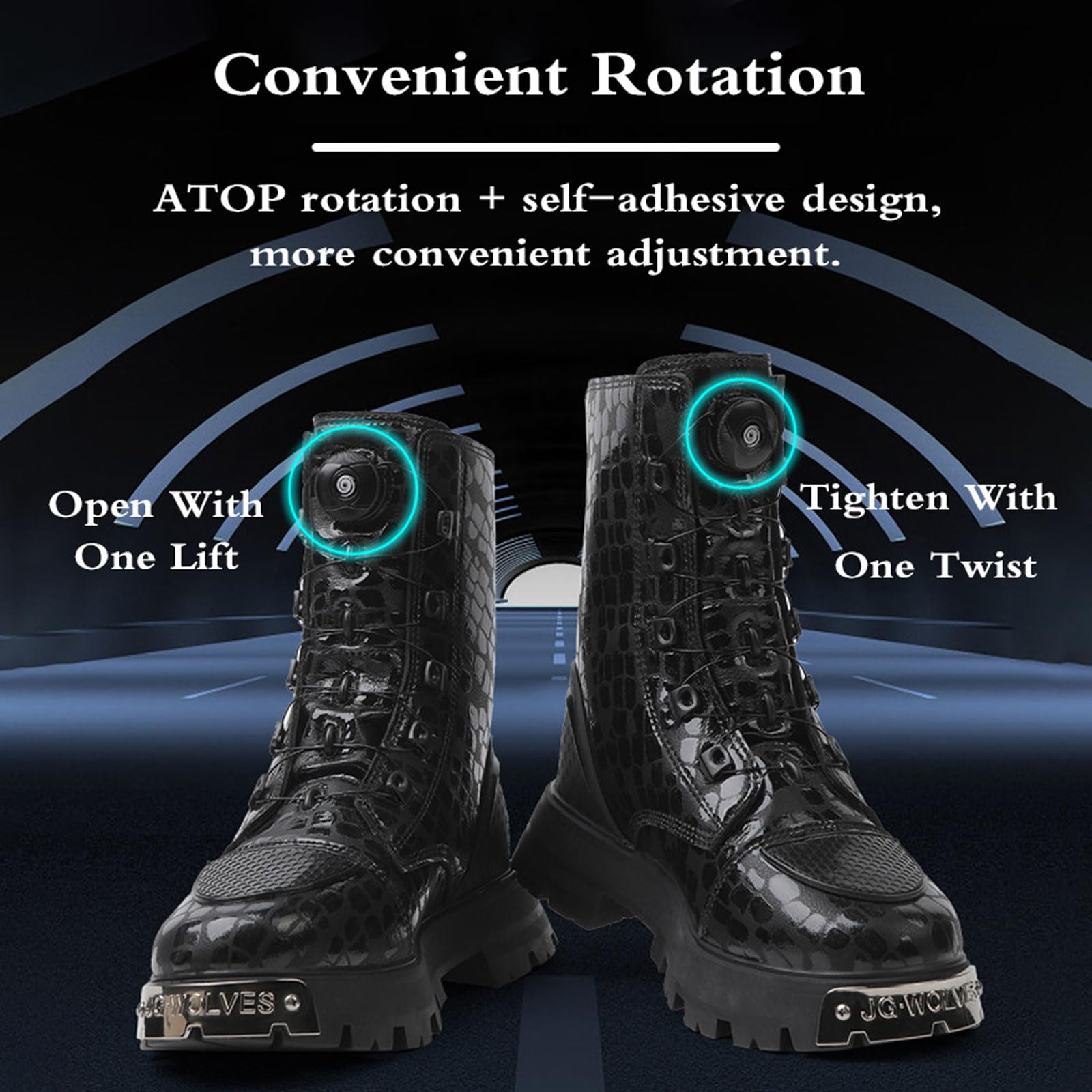 ORS Iblah Motorrad Sommer Schuhe - Leder Wasserdicht Atmungsaktiv Gr. 37-47