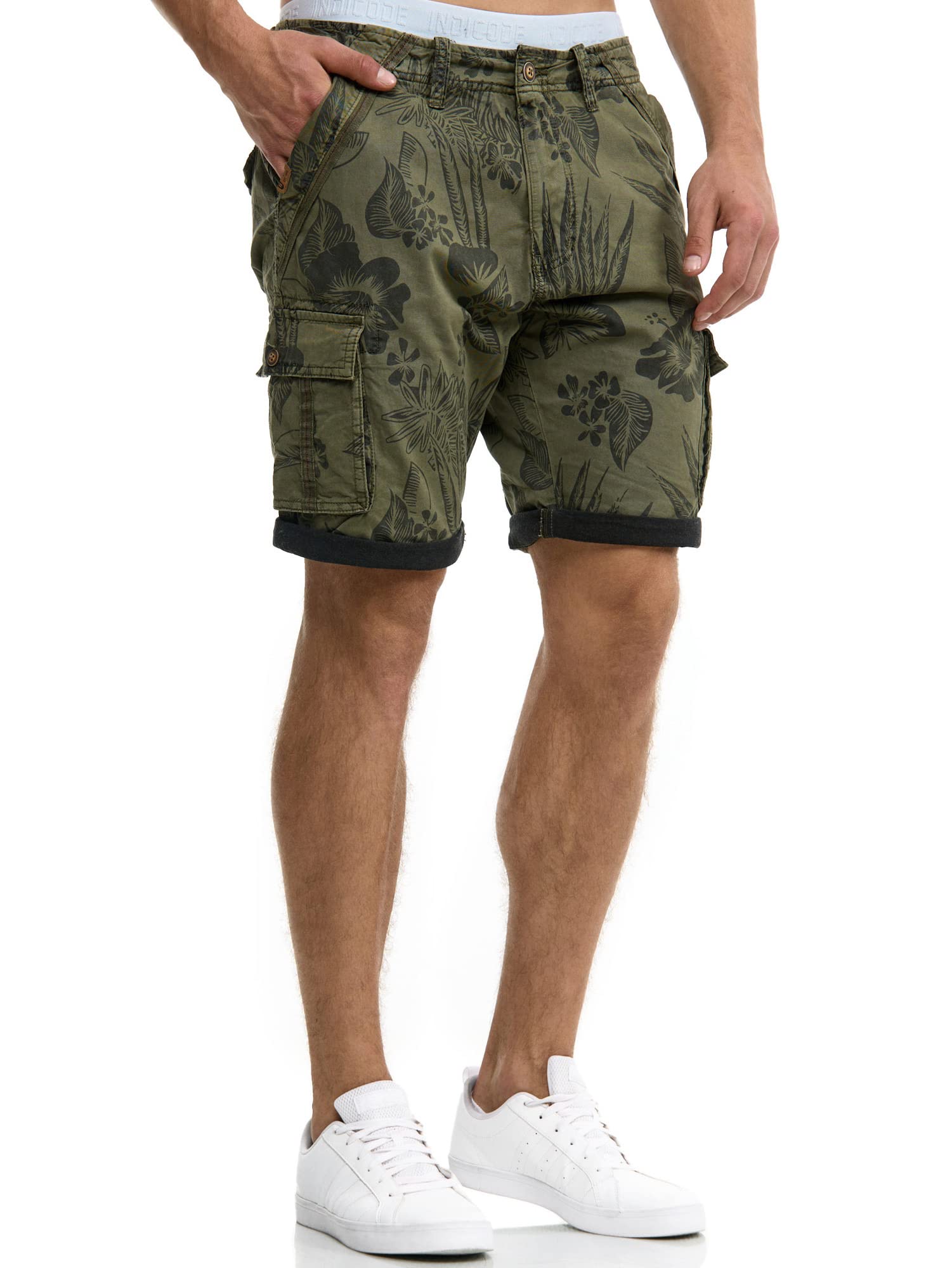 Indicode Hombres Albert Shorts Cargo Hawái