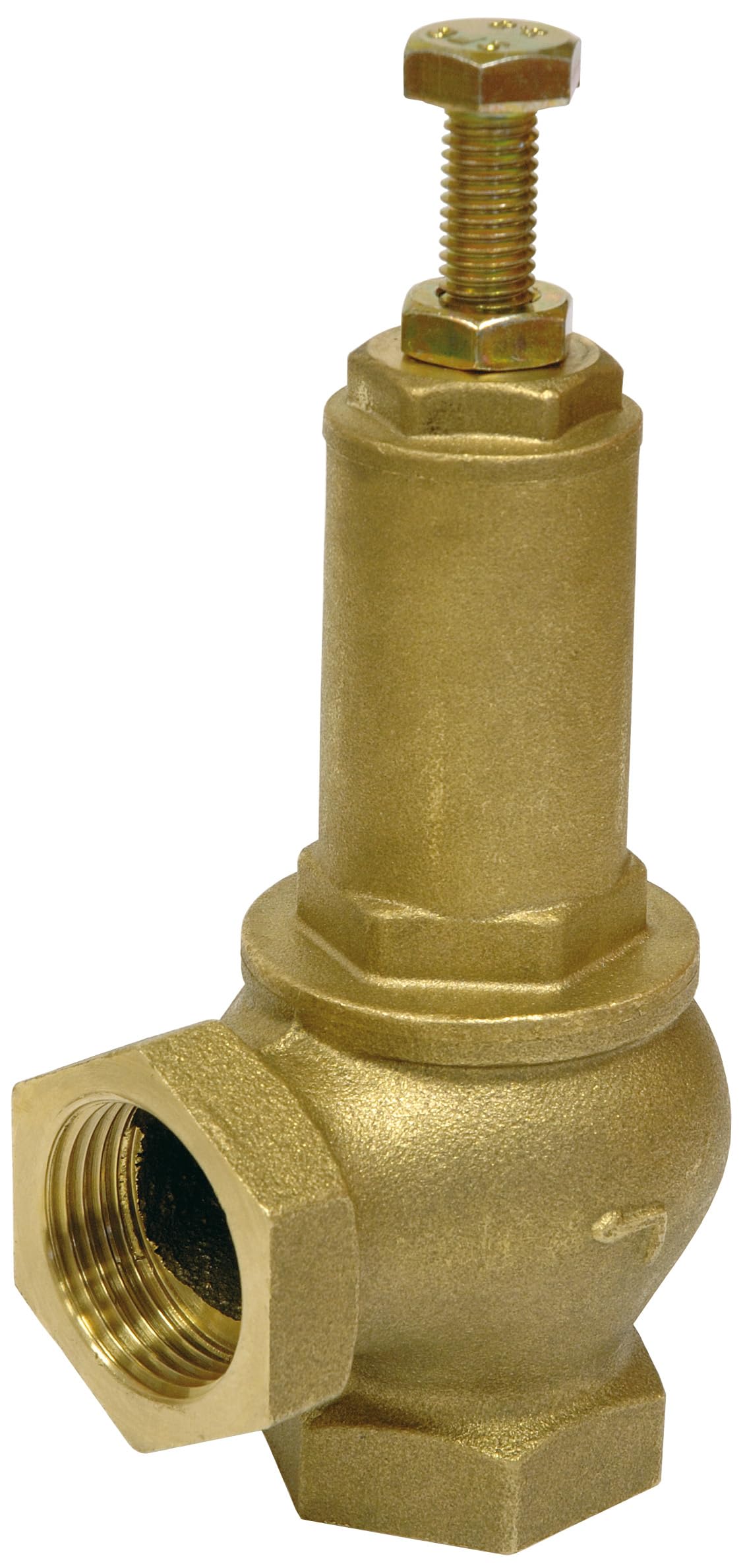 Valve de sécurité réglable 1-1/2" en laiton pour surpression