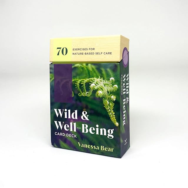 Portada de Wild & Well-Being Card Deck: 70 Exercises for Nature-Based Self Care